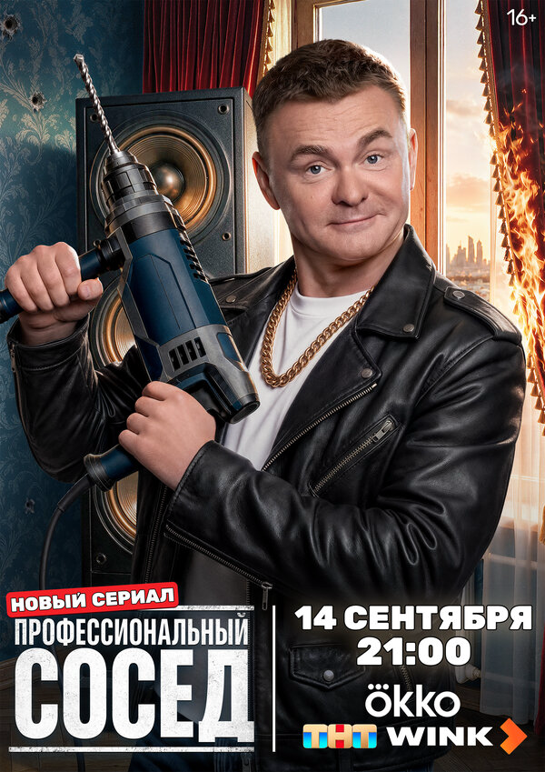 Профессиональный сосед постер - смотреть онлайн
